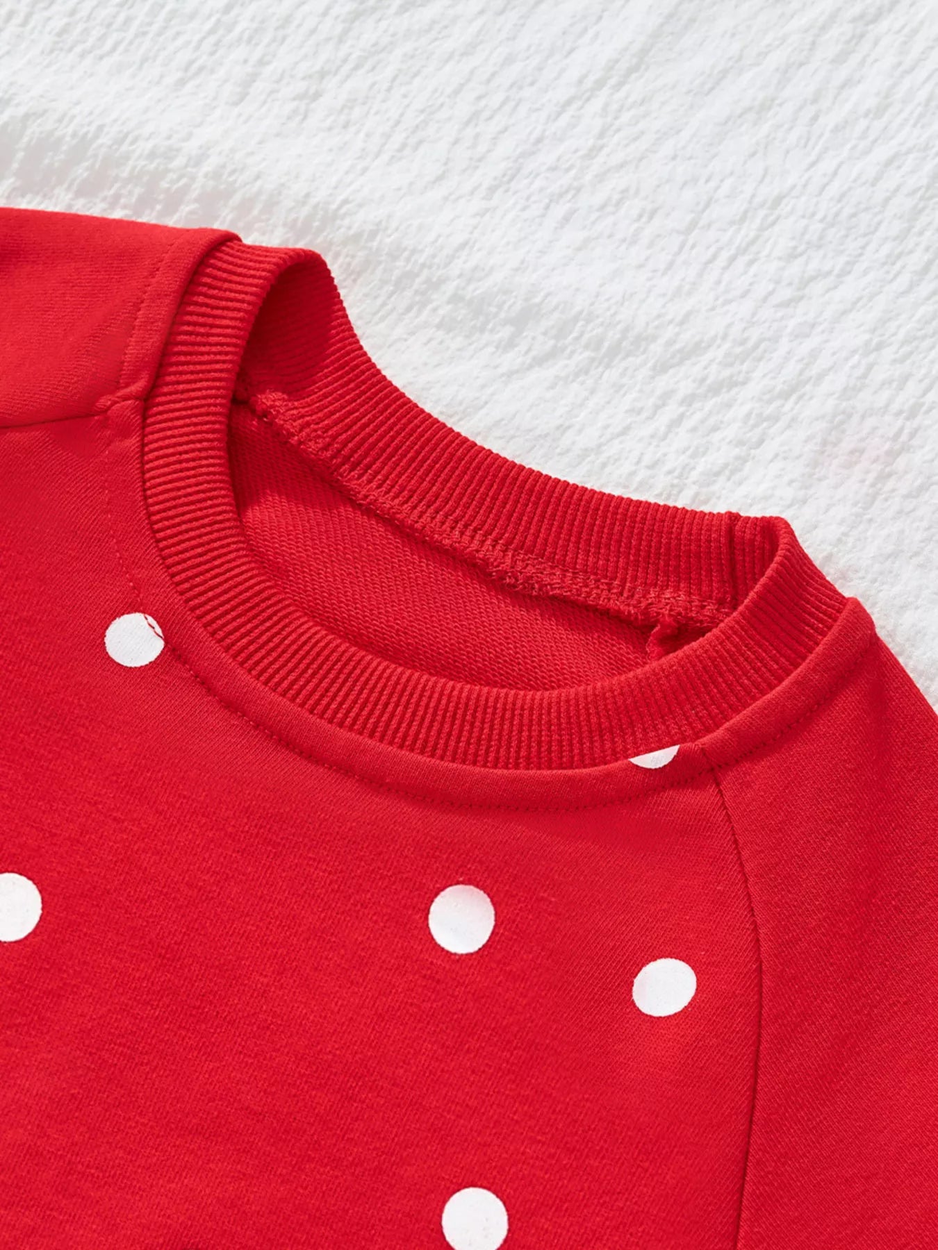 Children's Bunny Polka Dot Sweatshirt