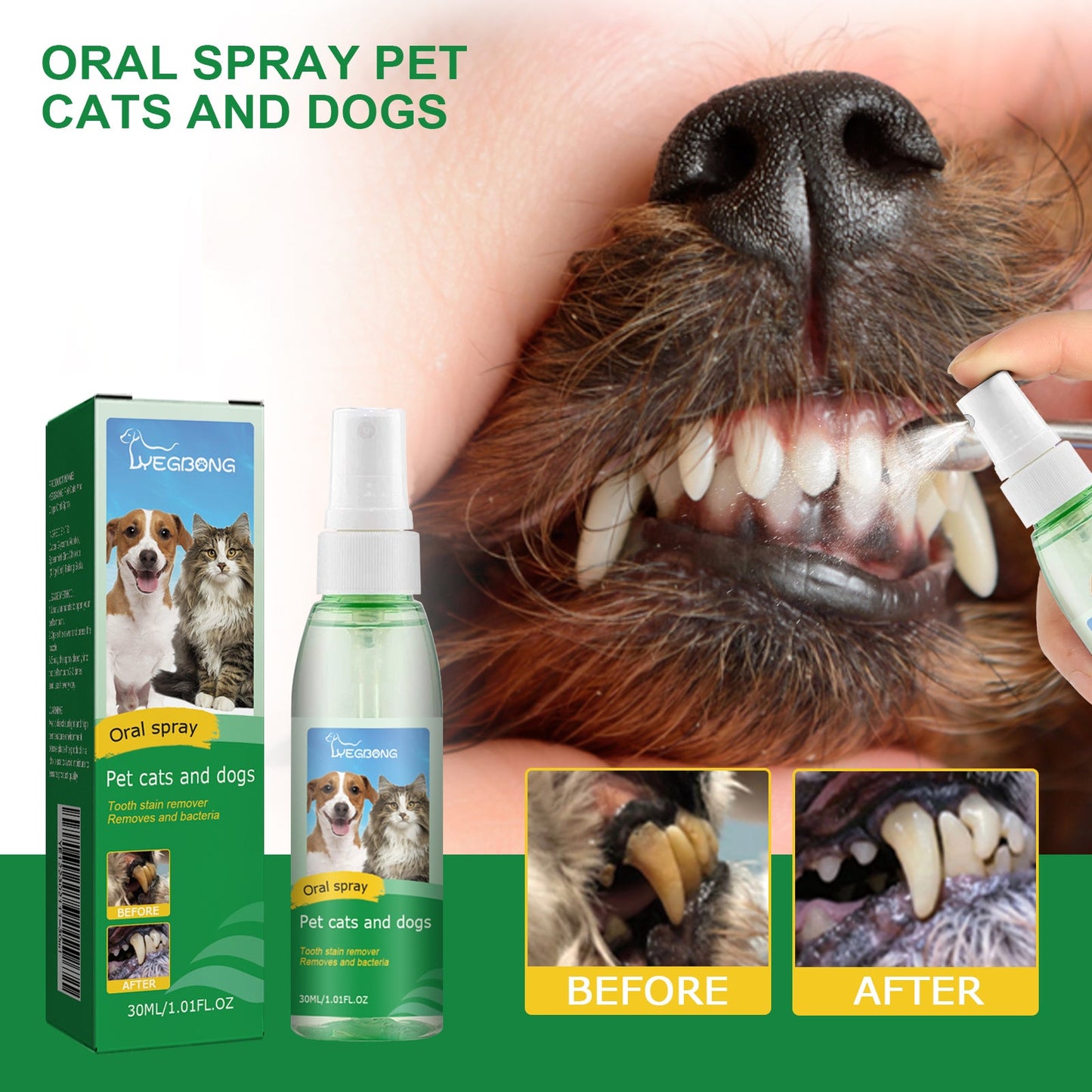 Pet Teeth Cleaning Spray