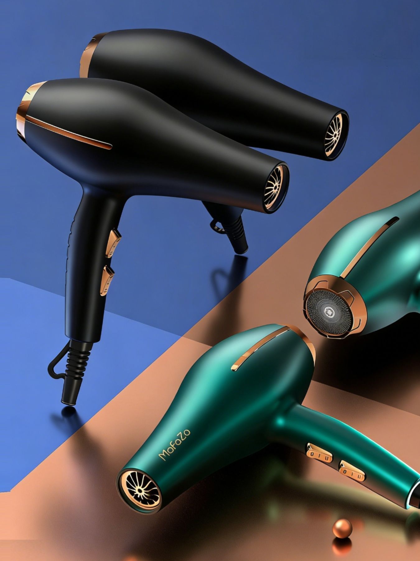 Adjustable Temperature Hair Dryer