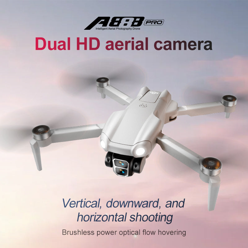 A888- Grey - Dual Electric Drone