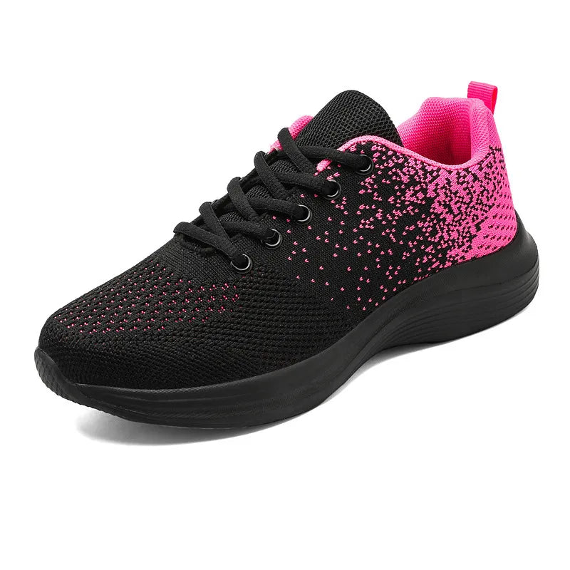 Breathable Mesh Round Toe Athletic