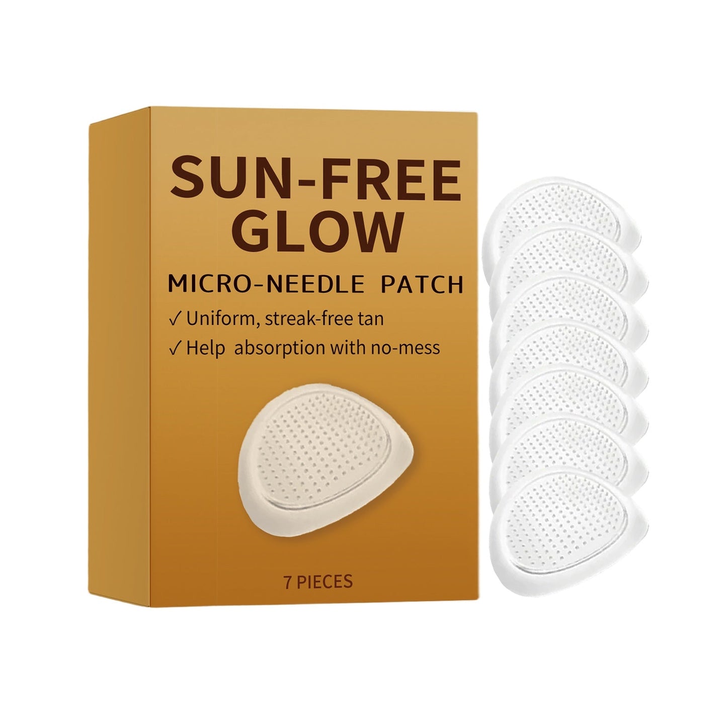 Body Tanning Microneedle Patch