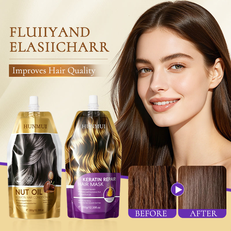 HUNMUI Nut Oil Keratin Conditioner 350g
