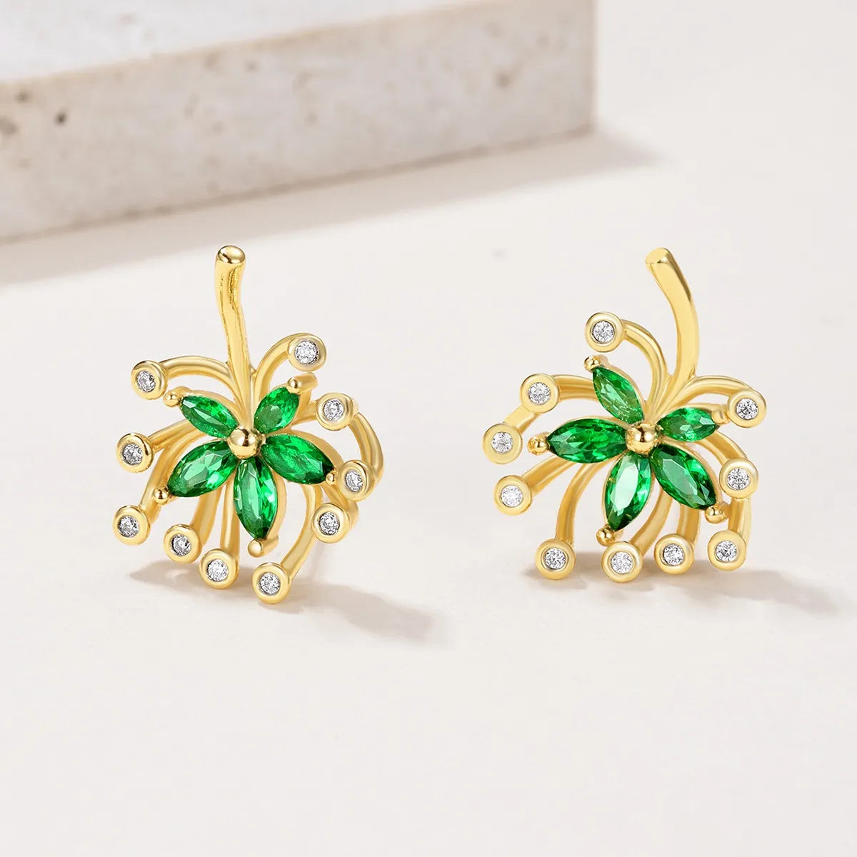 925 Sterling Silver Moissanite Stud Earrings