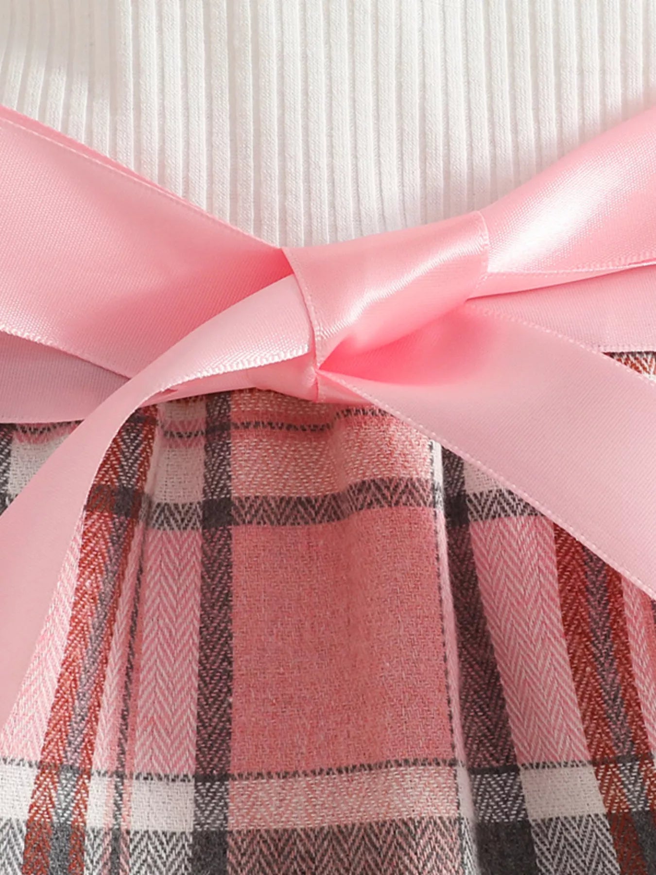 Children's Plaid 3-Piece Outfit Set
