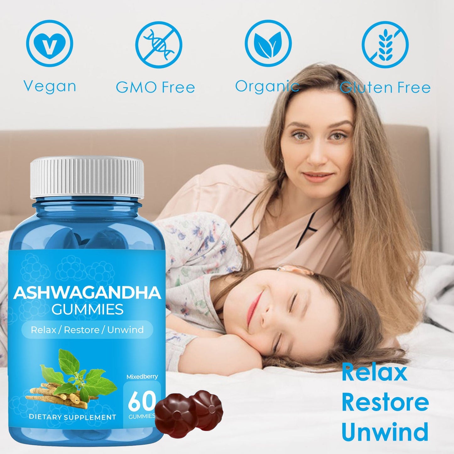 Ashwagandha Gummy Magnesium Gummies