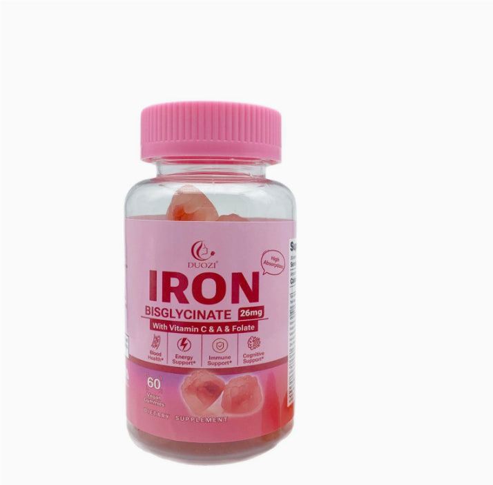 Calcium Iron And Zinc Nutritional Supplements For Sandwich Gummies
