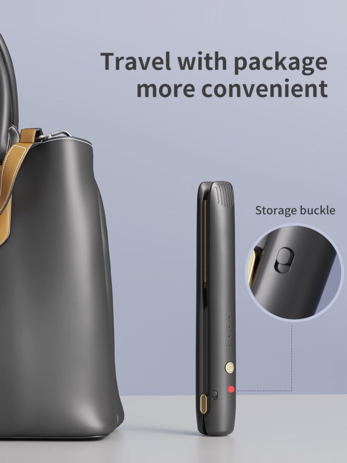 Portable Cordless Hair Straightener
