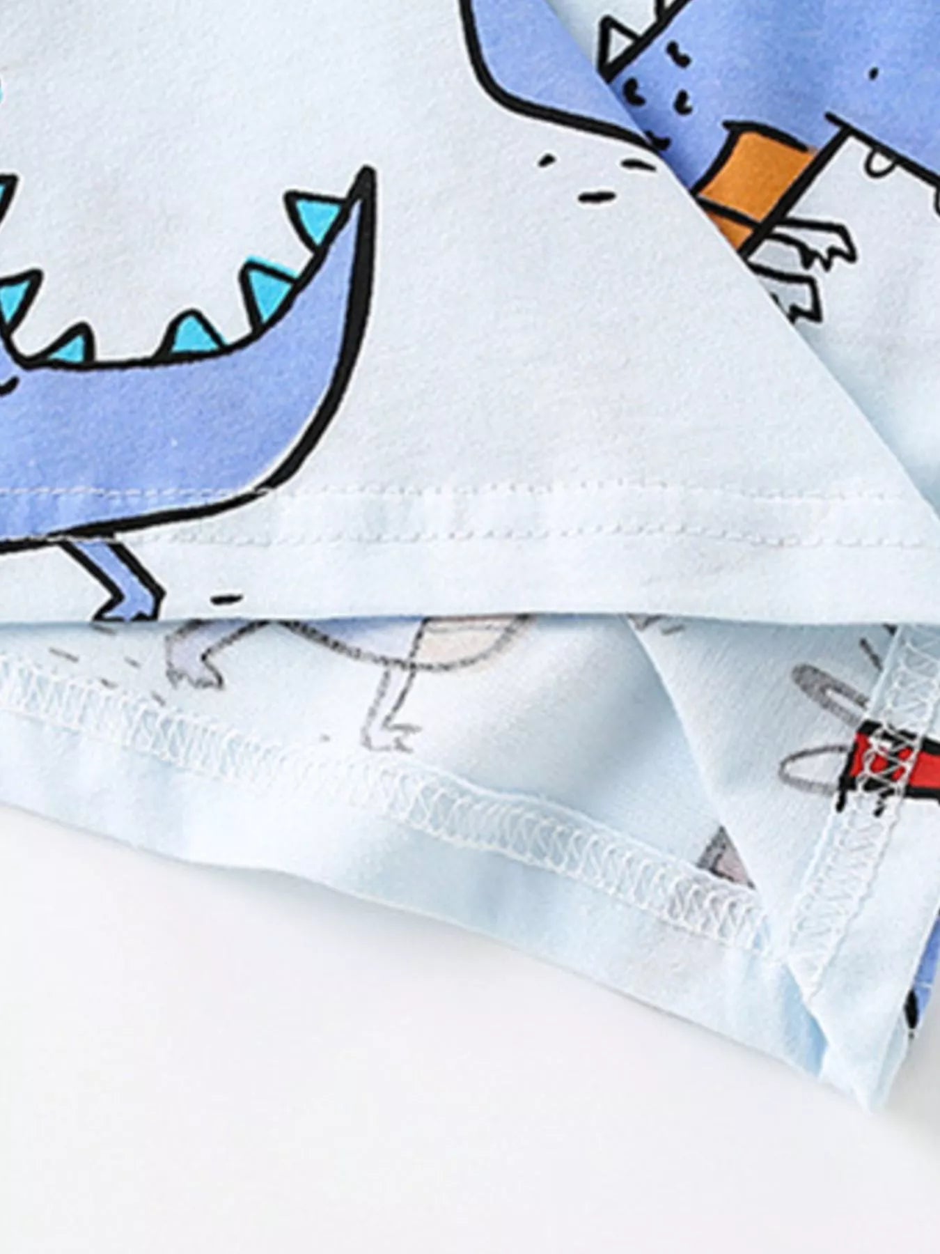 Children's Dinosaur Print Short Sleeve T-Shirt & Shorts Set