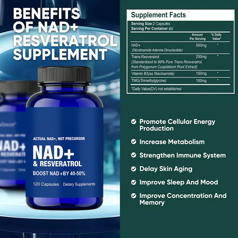 Resveratrol Sleep Supplement Capsules For Men