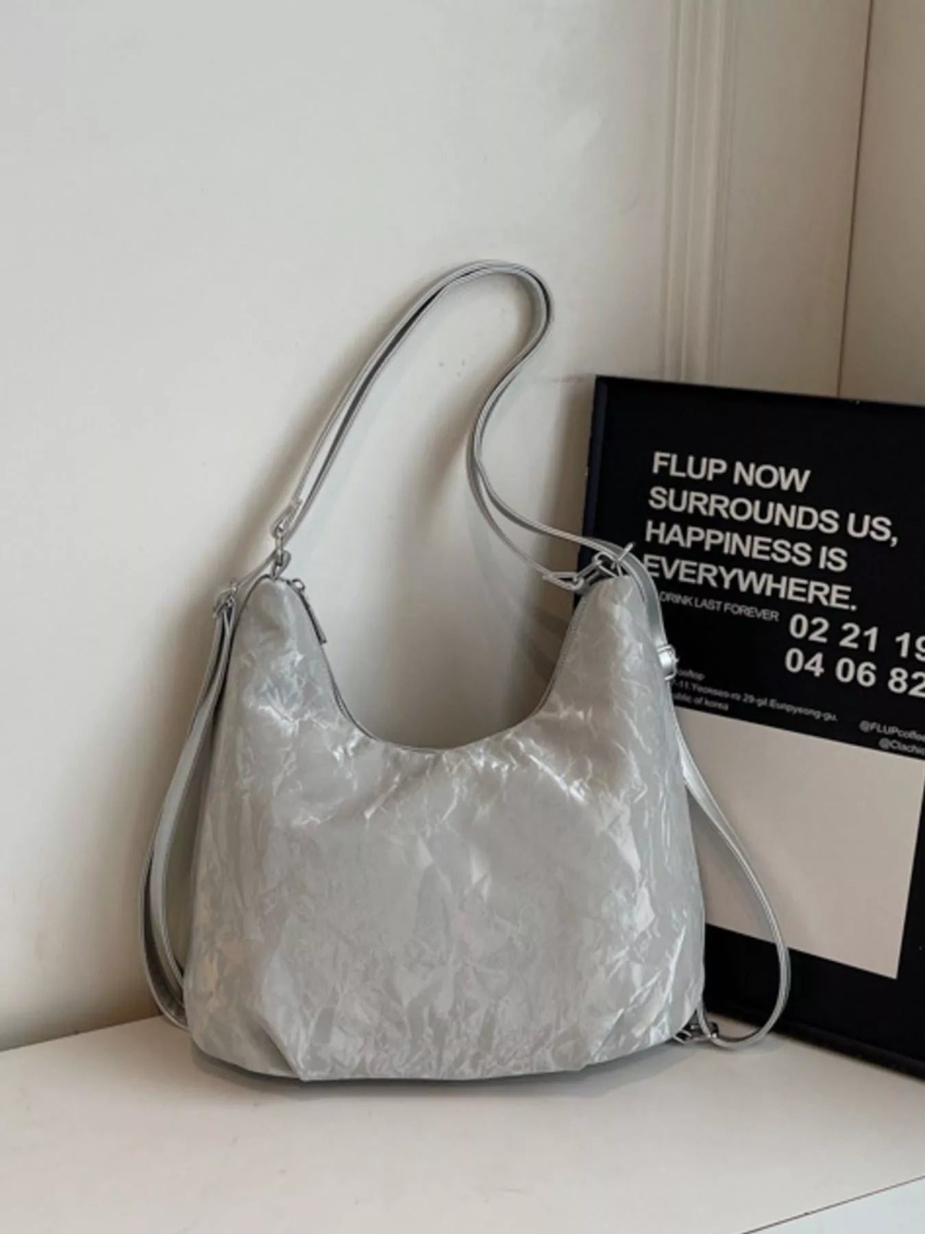 Butterfly Decor Shoulder Bag