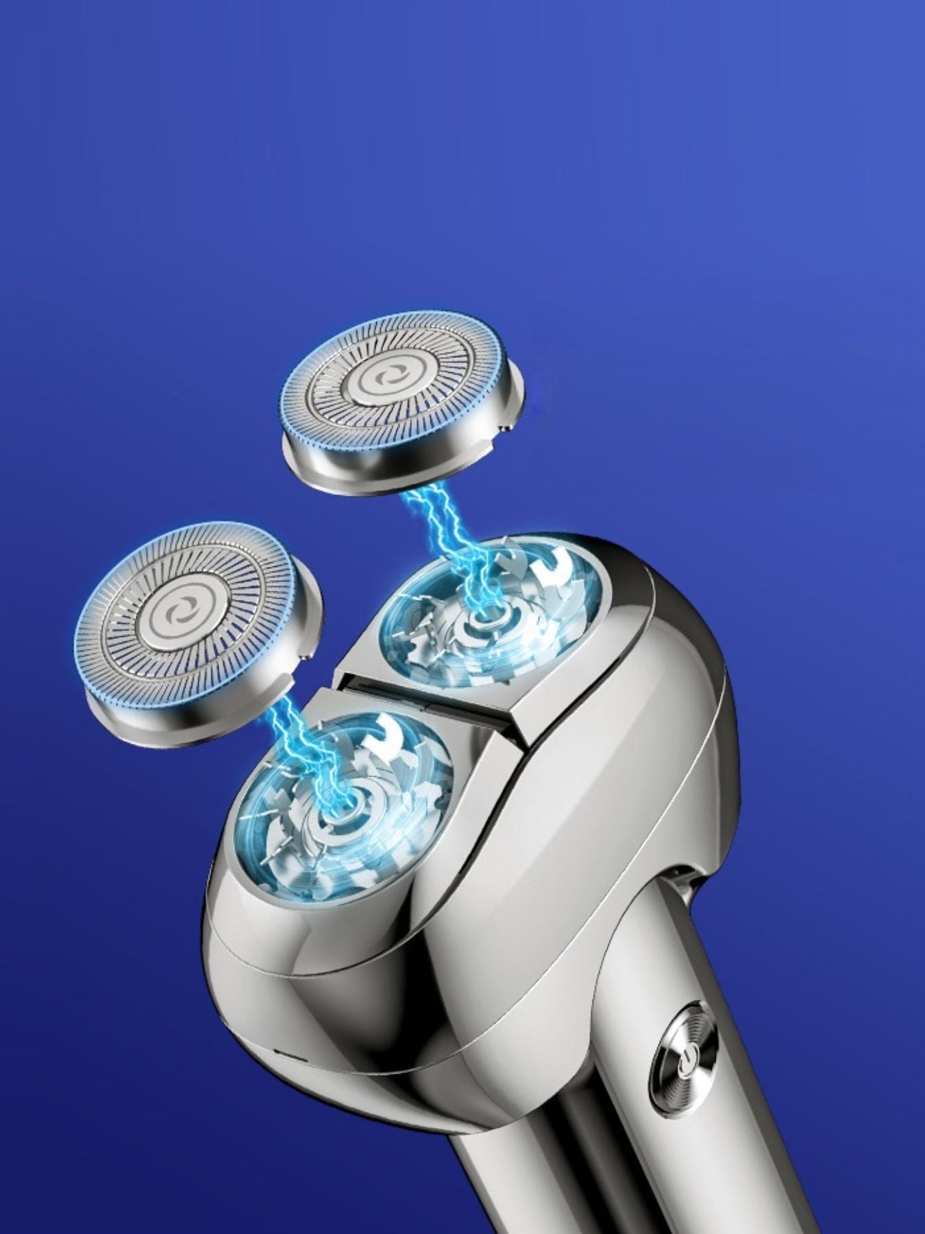 Rechargeable Electric Rotary Shaver