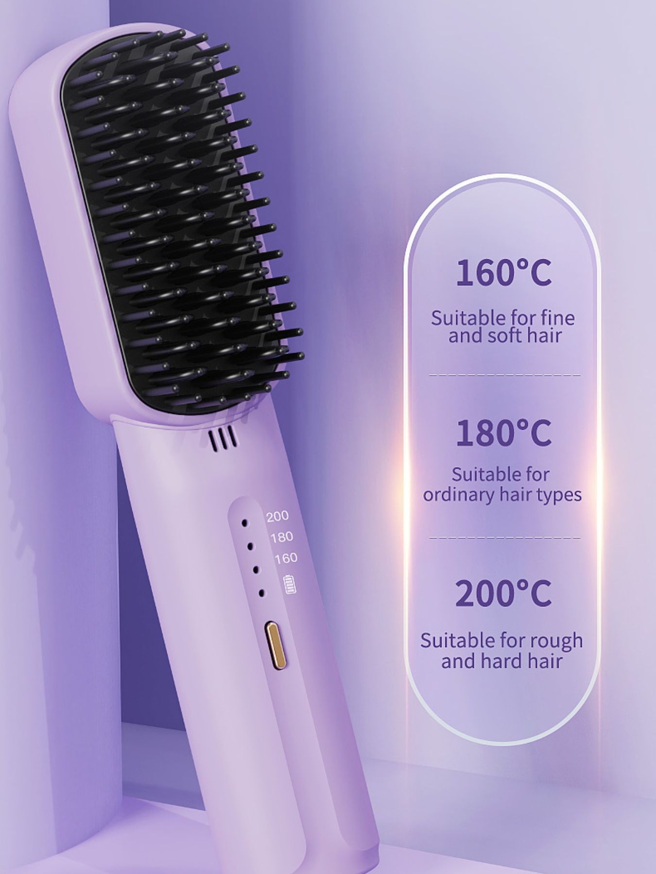 Fast Heating Straightening Comb
